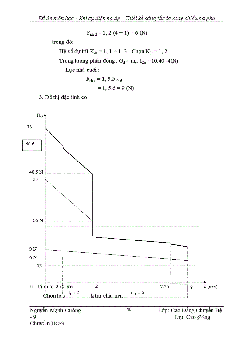 image for page Thiết kế ng tắc tơ xoay chiều ba pha