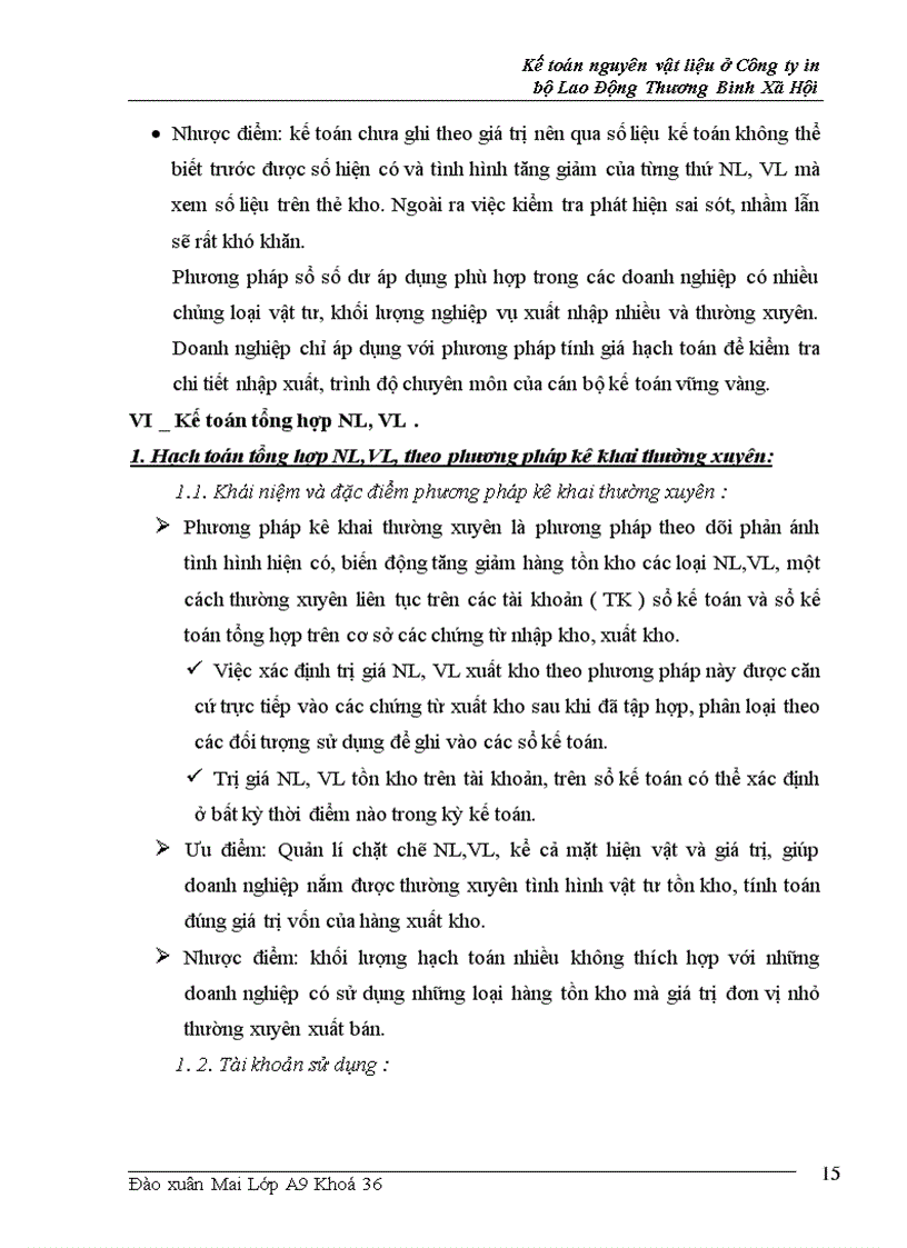 image for page Kế toán nguyên liệu, vật liệu ở ng ty in Bộ Lao Động Thương Binh và Xã Hội