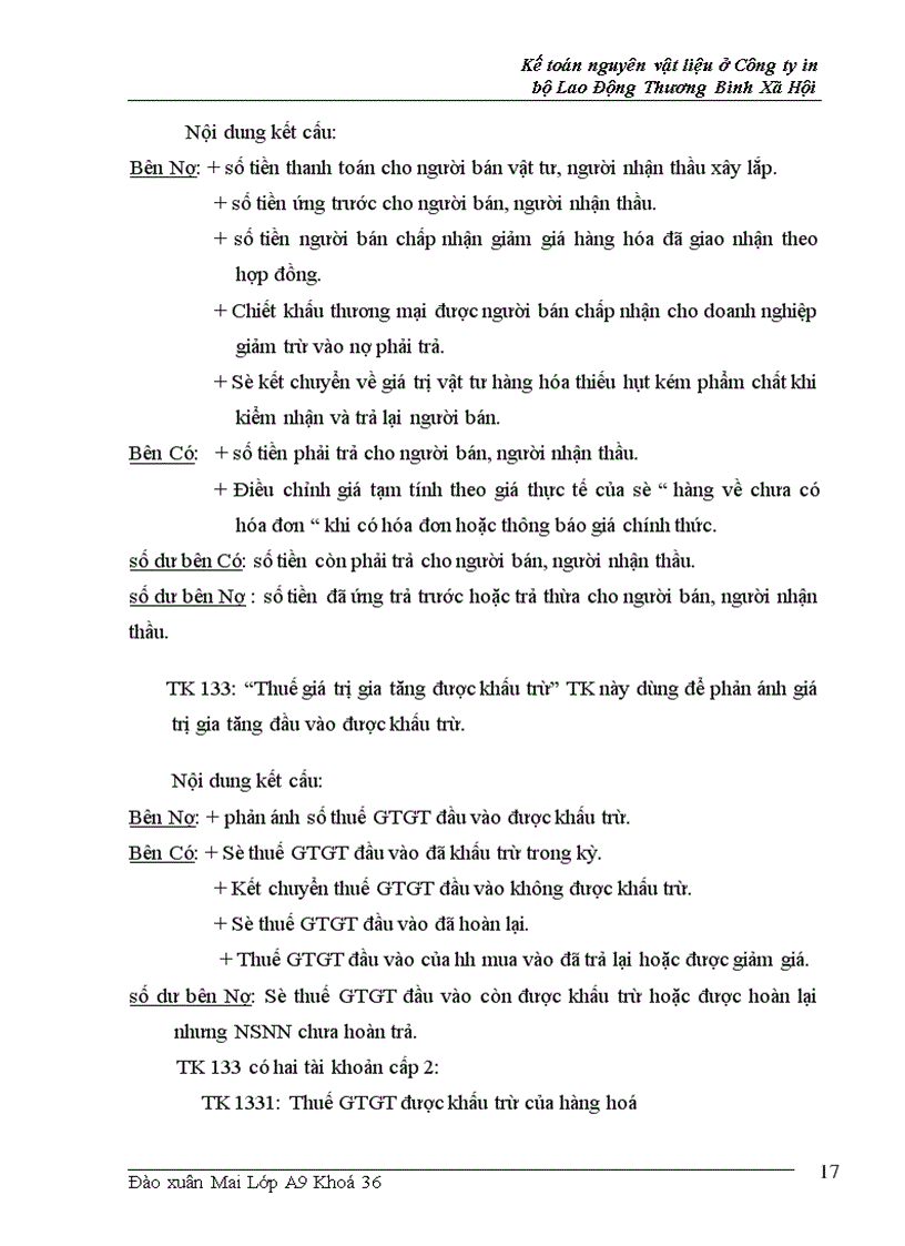 image for page Kế toán nguyên liệu, vật liệu ở ng ty in Bộ Lao Động Thương Binh và Xã Hội