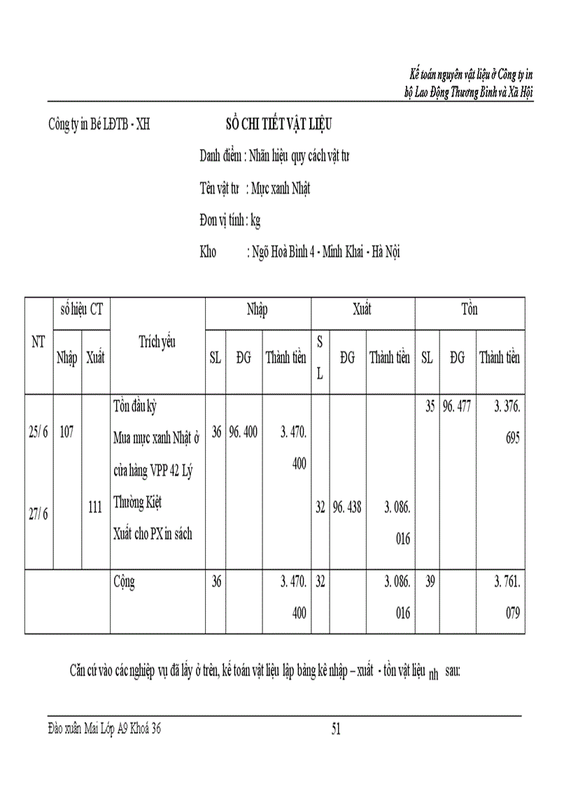 image for page Kế toán nguyên liệu, vật liệu ở ng ty in Bộ Lao Động Thương Binh và Xã Hội