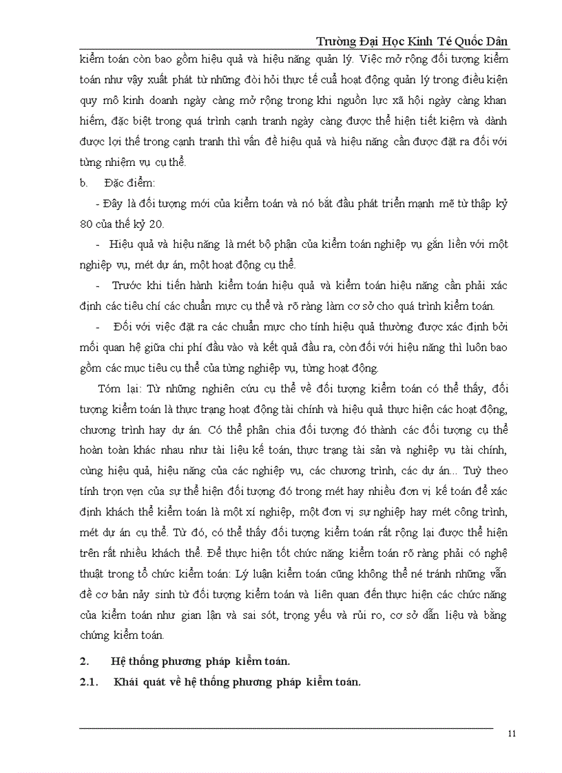 image for page Xác định đối tượng kiểm toán và hình thành phương pháp kiểm toán