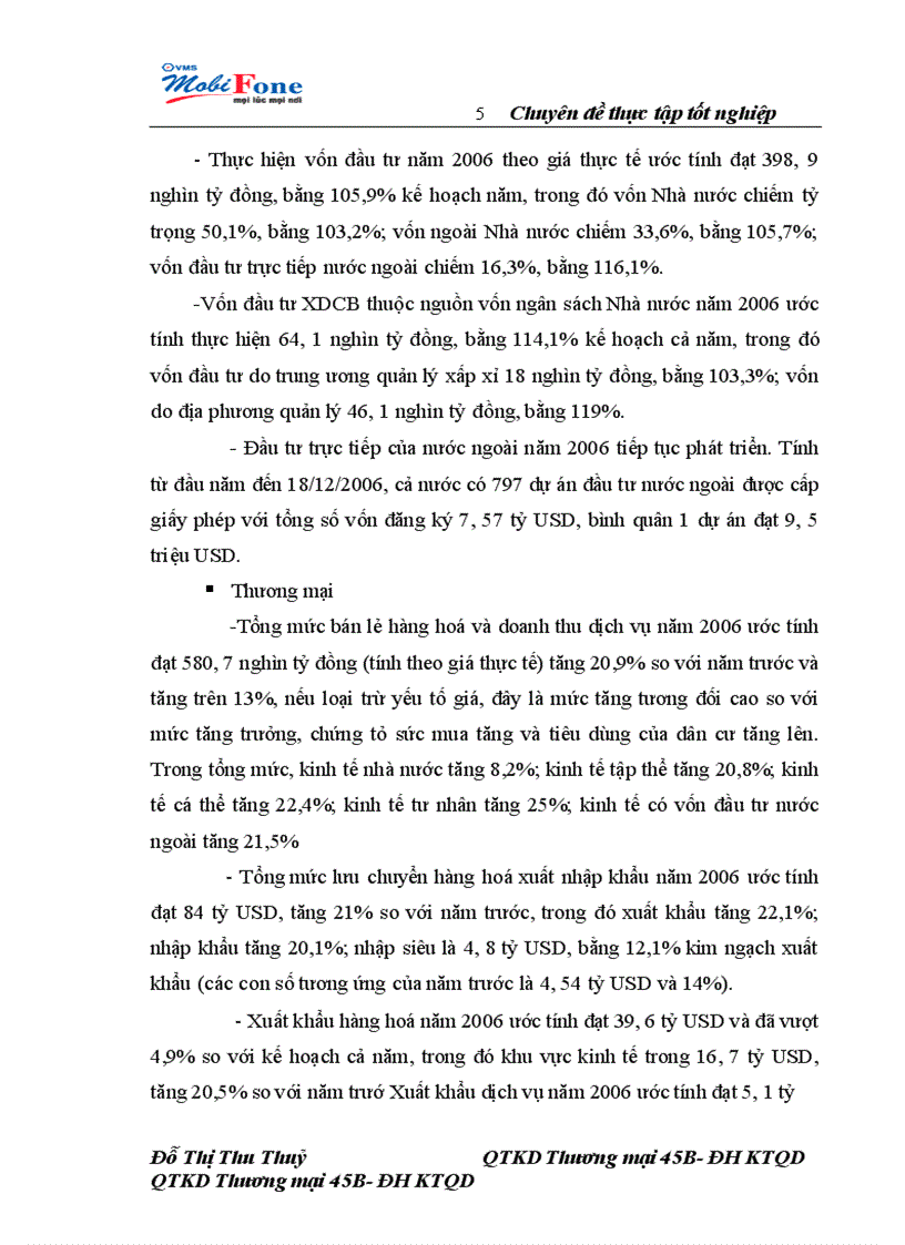 image for page Nâng cao khả năng cạnh tranh của công ty thông tin di động VMS MobiFone trong hội nhập kinh tế quốc tế