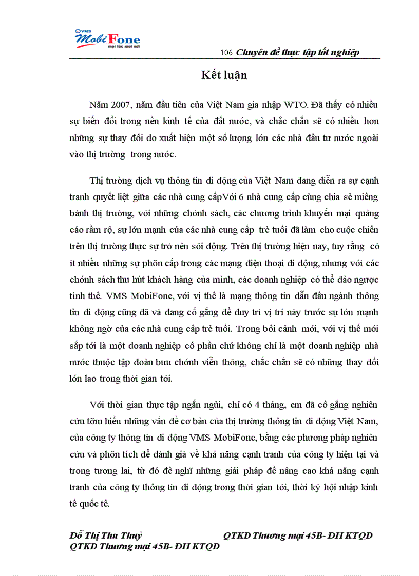 image for page Nâng cao khả năng cạnh tranh của công ty thông tin di động VMS MobiFone trong hội nhập kinh tế quốc tế