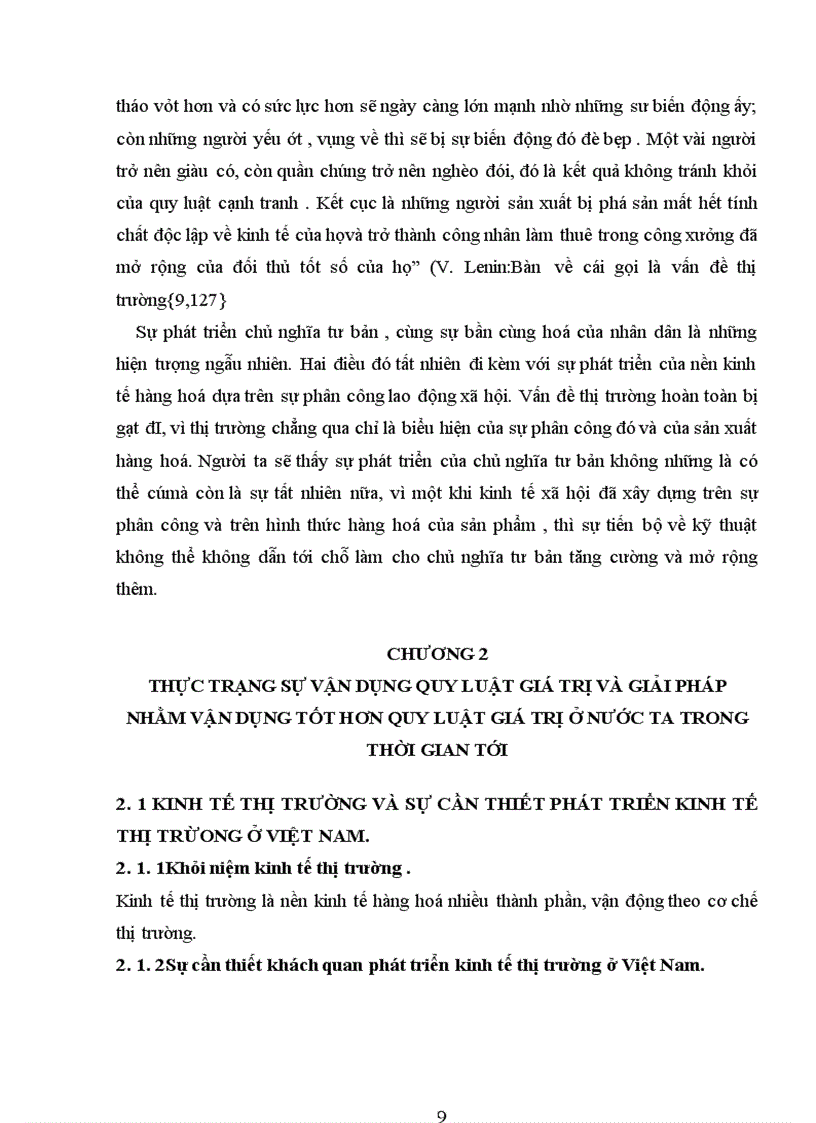 image for page Thực trạng sự vận dụng quy luật giá trị trong nền kinh tế thị trường và giải pháp nhằm vận dụng tốt hơn quy luật giá trị ở nước ta thời gian tới.