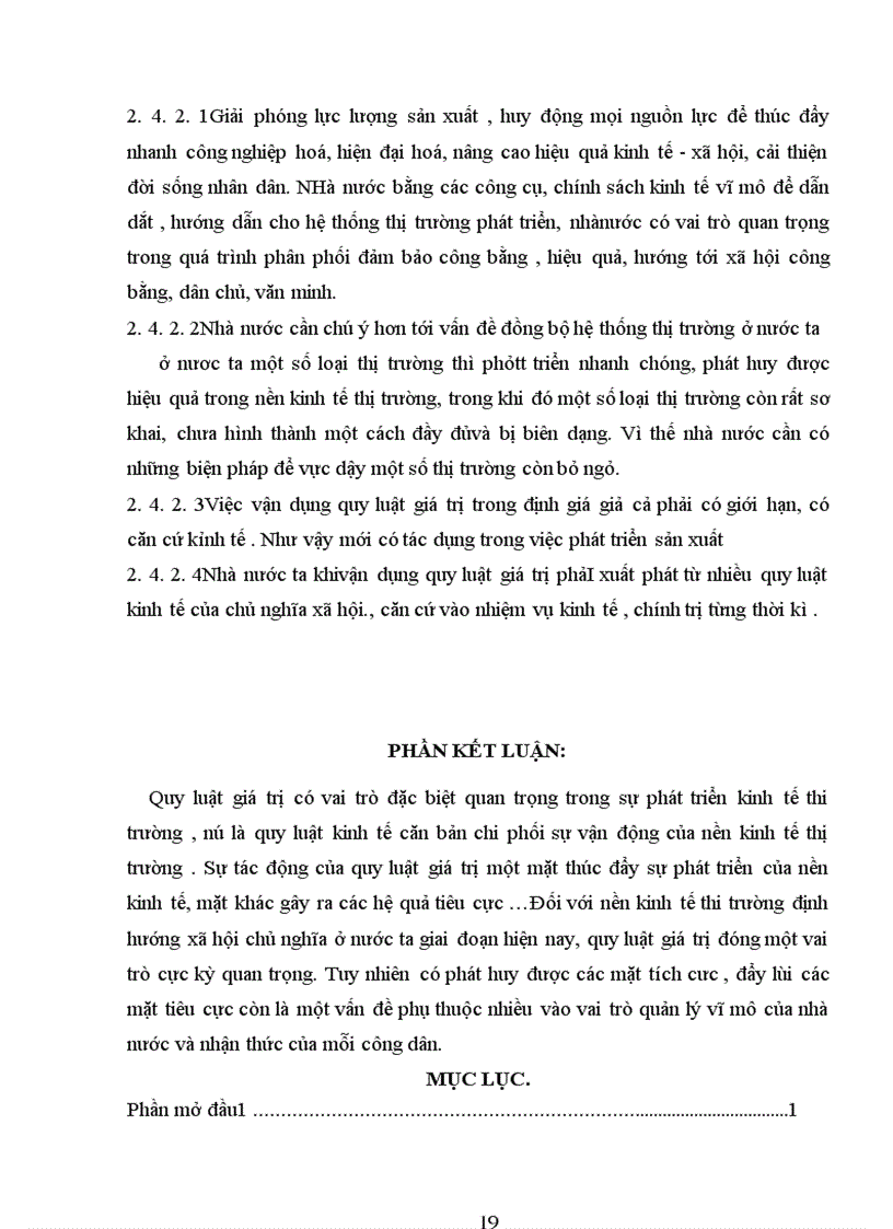 image for page Thực trạng sự vận dụng quy luật giá trị trong nền kinh tế thị trường và giải pháp nhằm vận dụng tốt hơn quy luật giá trị ở nước ta thời gian tới.