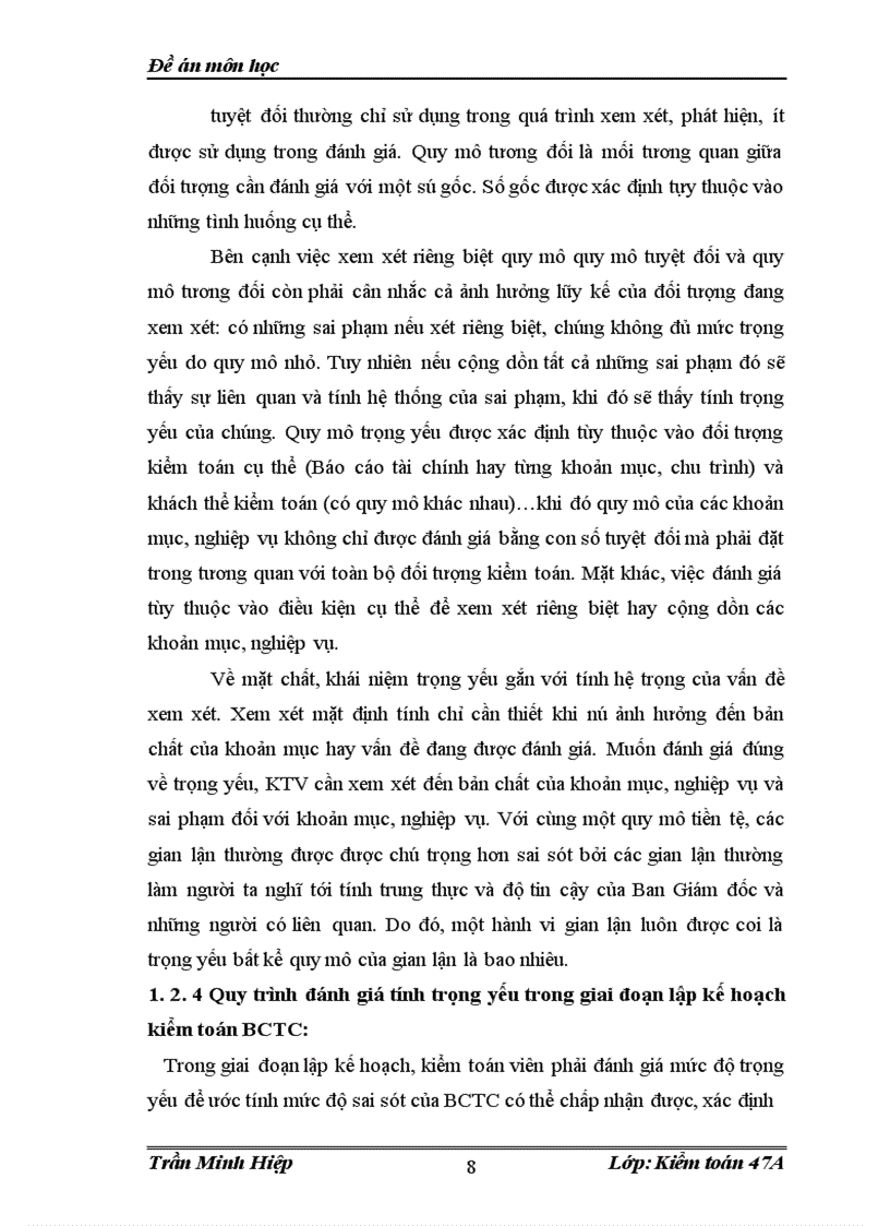 image for page Đánh giá trọng yếu và rủi ro trong quá trình lập kế hoạch kiểm toán BCTC của các công ty kiểm toán độc lập ở Việt Nam