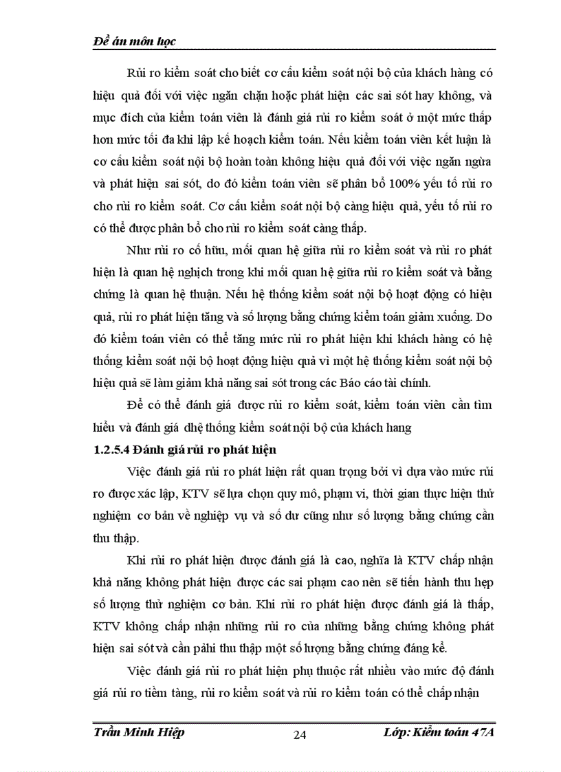 image for page Đánh giá trọng yếu và rủi ro trong quá trình lập kế hoạch kiểm toán BCTC của các công ty kiểm toán độc lập ở Việt Nam