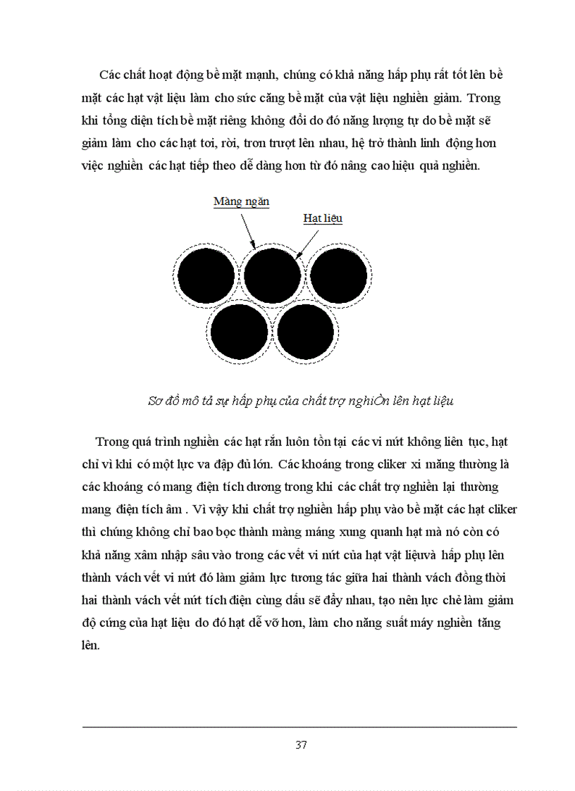 image for page Nghiên cứu, khảo sát, ứng dụng thử một số chất trợ nghiền có nguồn gốc hữu cơ đối với quá trình nghiền xi măng, ảnh hưởng của chúng đến năng suất máy nghiền, đến một số tính chất cơ, lý, hoá của xi măng