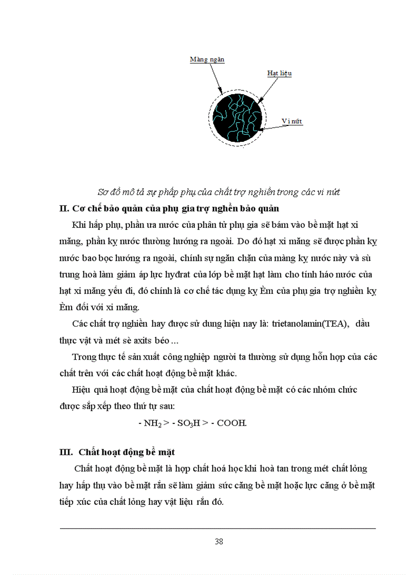 image for page Nghiên cứu, khảo sát, ứng dụng thử một số chất trợ nghiền có nguồn gốc hữu cơ đối với quá trình nghiền xi măng, ảnh hưởng của chúng đến năng suất máy nghiền, đến một số tính chất cơ, lý, hoá của xi măng