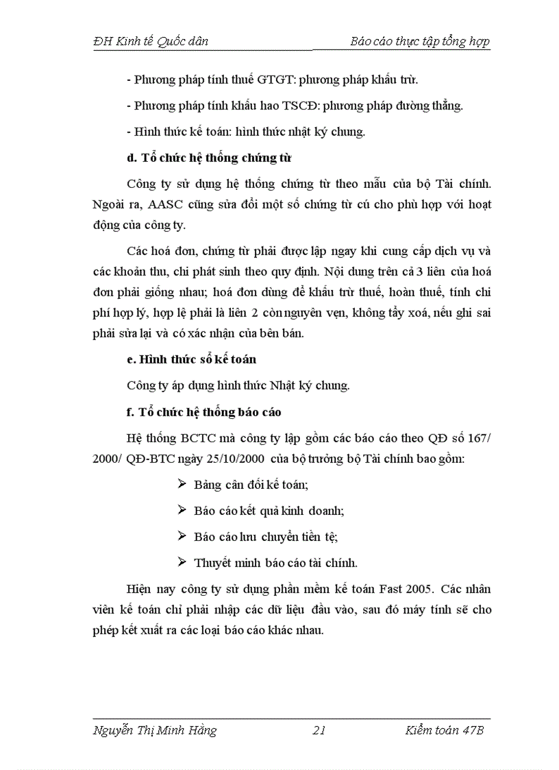 image for page Thực tập thực tập tại công ty TNHH dịch vụ tư vấn tài chính kế toán và kiểm toán AASC