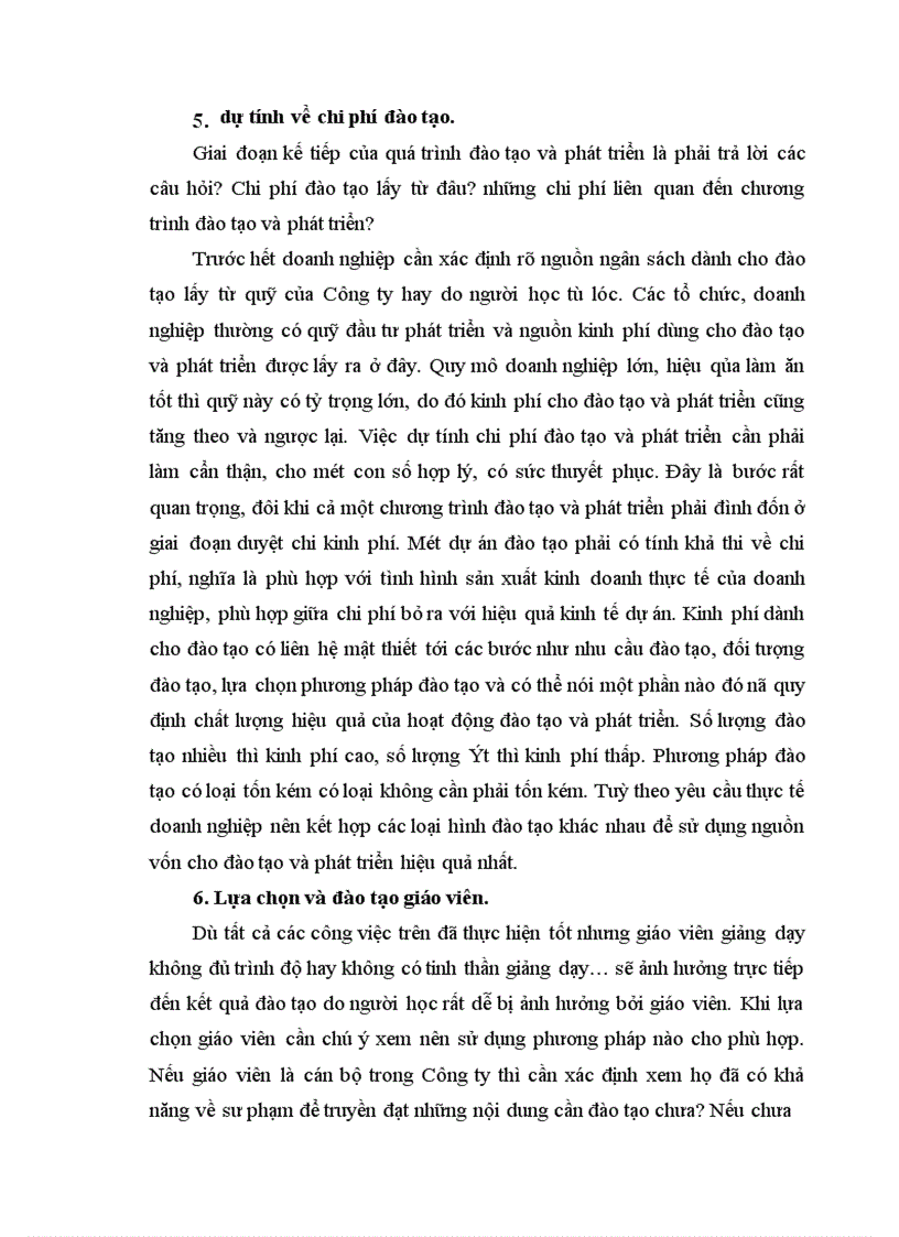 image for page Hoàn thiện công tác đào tạo và phát triển nguồn nhân lực ở Công ty sản xuất và xuất nhập khẩu bao bì