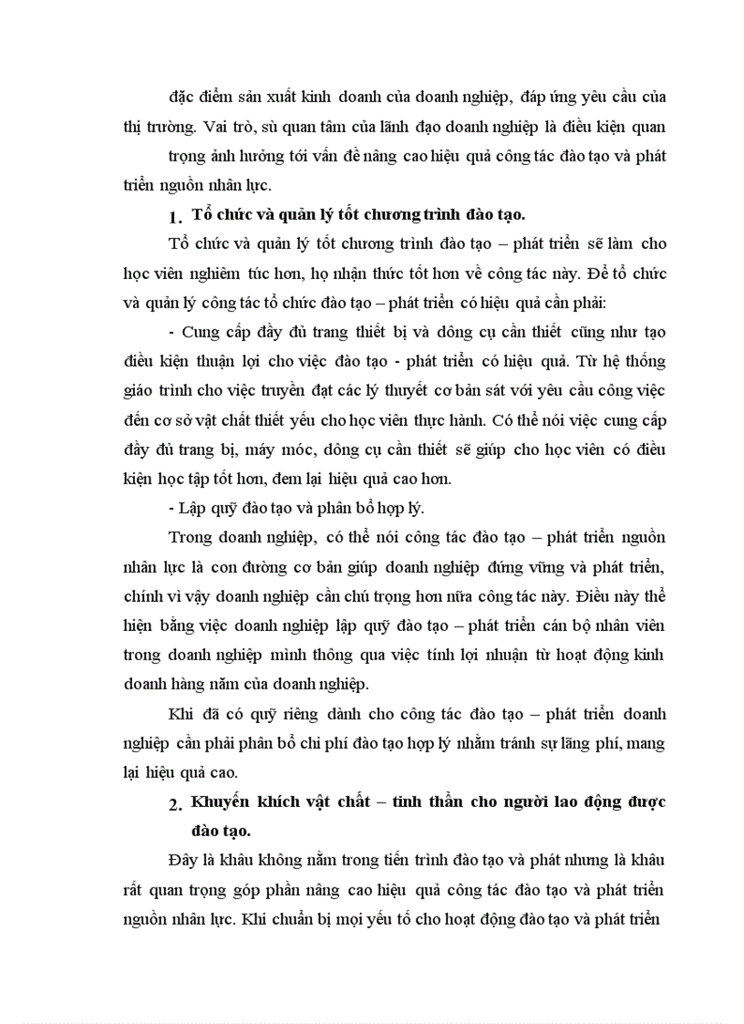image for page Hoàn thiện công tác đào tạo và phát triển nguồn nhân lực ở Công ty sản xuất và xuất nhập khẩu bao bì