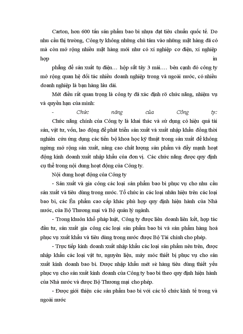 image for page Hoàn thiện công tác đào tạo và phát triển nguồn nhân lực ở Công ty sản xuất và xuất nhập khẩu bao bì