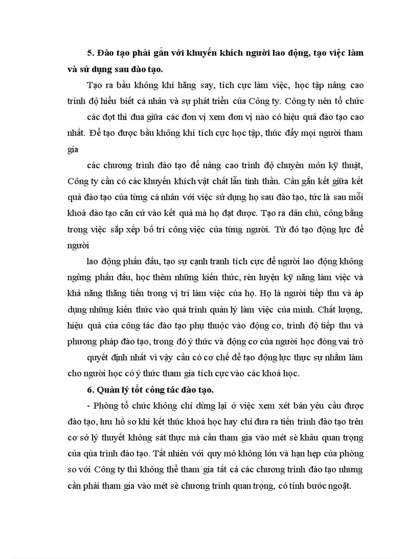 image for page Hoàn thiện công tác đào tạo và phát triển nguồn nhân lực ở Công ty sản xuất và xuất nhập khẩu bao bì