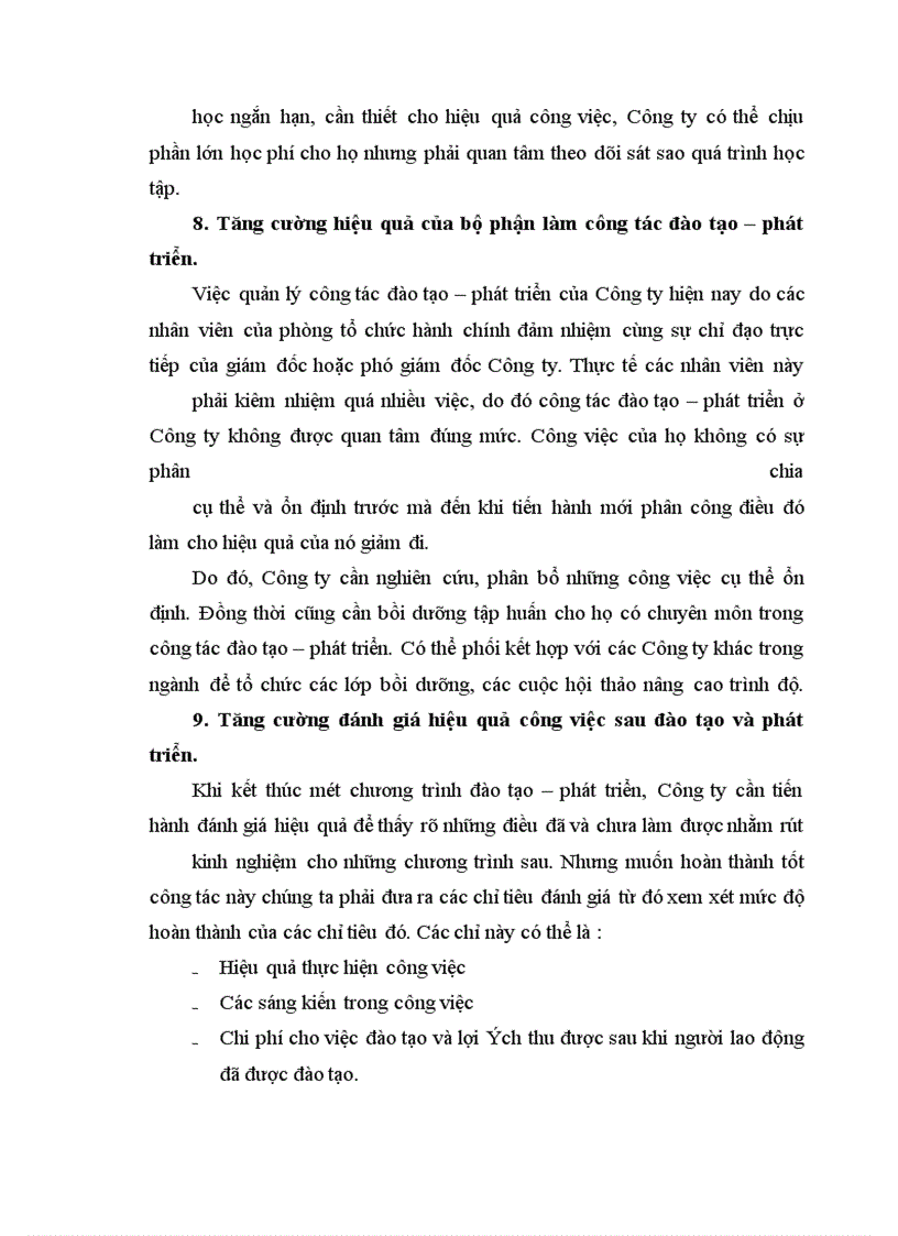 image for page Hoàn thiện công tác đào tạo và phát triển nguồn nhân lực ở Công ty sản xuất và xuất nhập khẩu bao bì