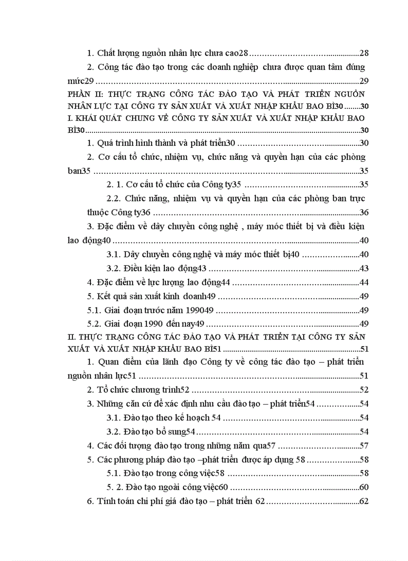 image for page Hoàn thiện công tác đào tạo và phát triển nguồn nhân lực ở Công ty sản xuất và xuất nhập khẩu bao bì