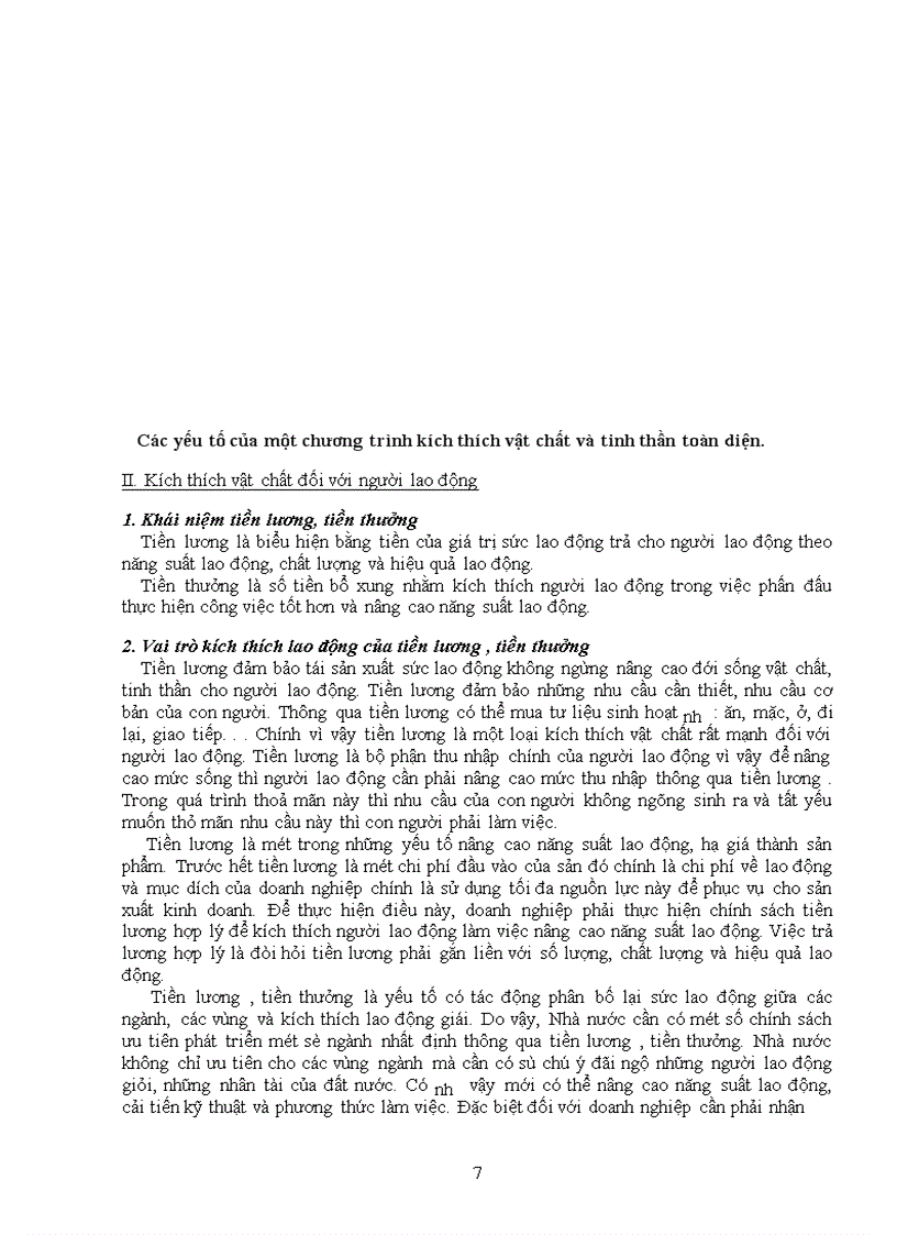 image for page Nâng cao vai trò kích thích vật chất và kích thích tinh thần đối với người lao động ở Việt Nam