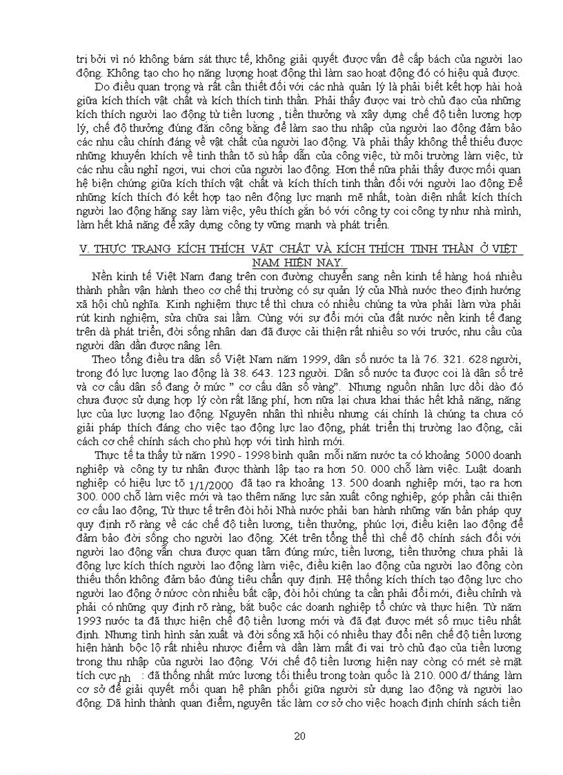 image for page Nâng cao vai trò kích thích vật chất và kích thích tinh thần đối với người lao động ở Việt Nam