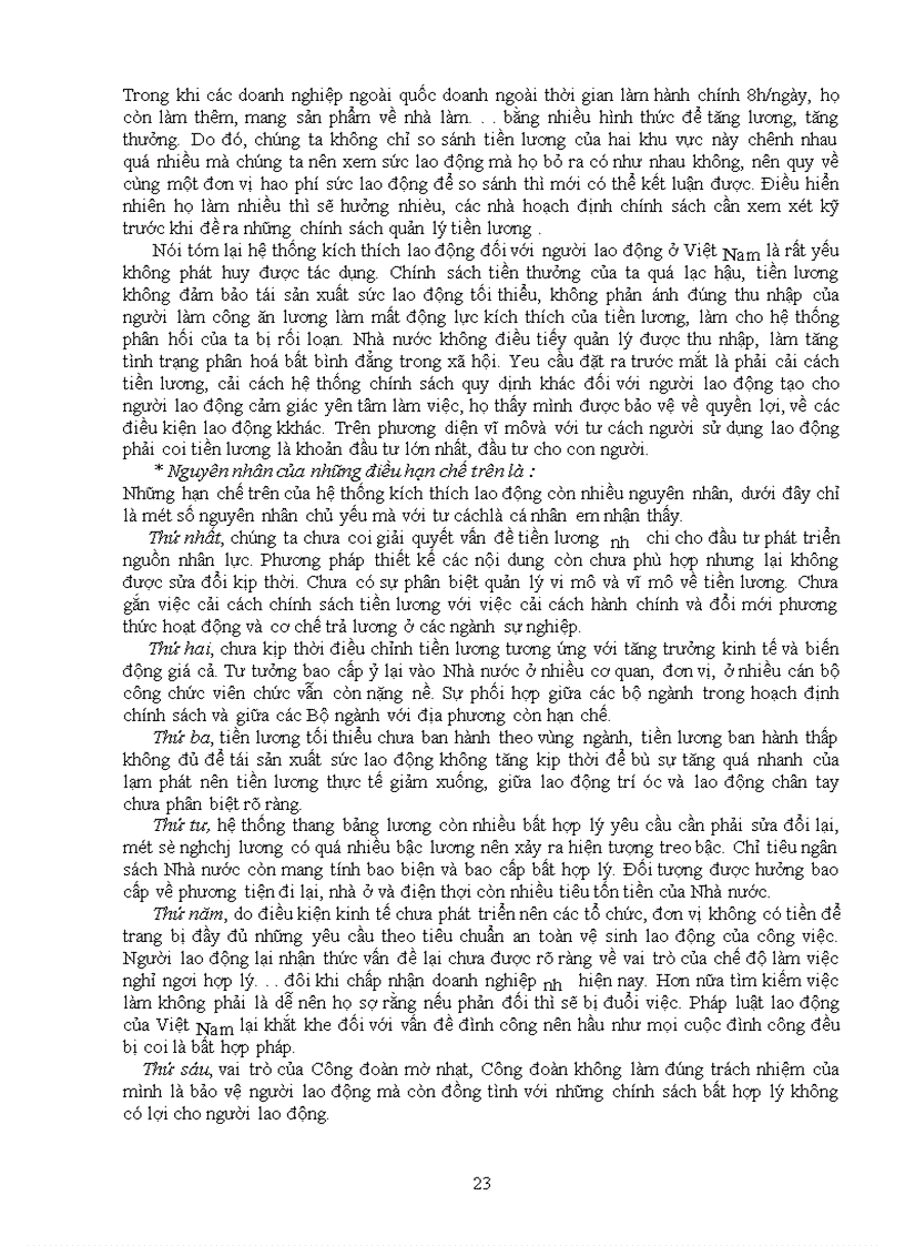 image for page Nâng cao vai trò kích thích vật chất và kích thích tinh thần đối với người lao động ở Việt Nam