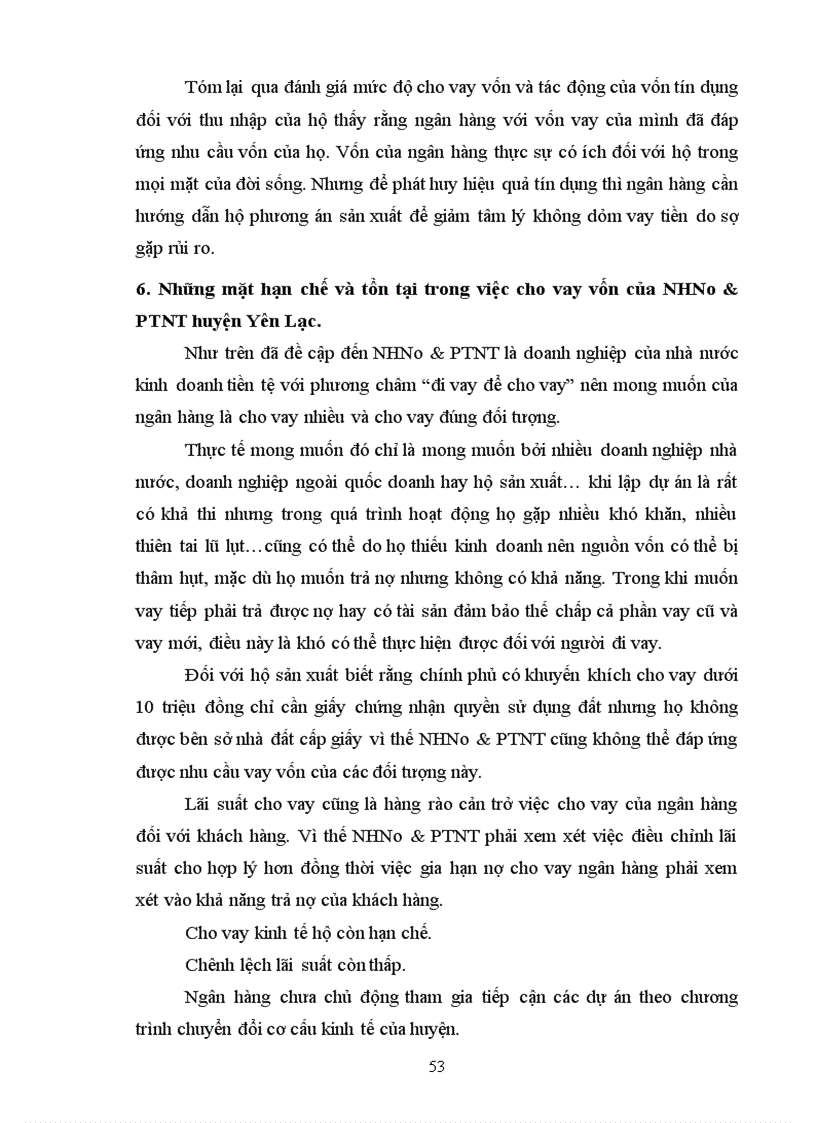 image for page Một số giải pháp nhằm nâng cao hiệu quả huy động vốn và cho vay vốn phục vụ phát triển nông nghiệp nông thôn tại chi nhánh NHNo & PTNT huyện Yên Lạc tỉnh Vĩnh Phúc