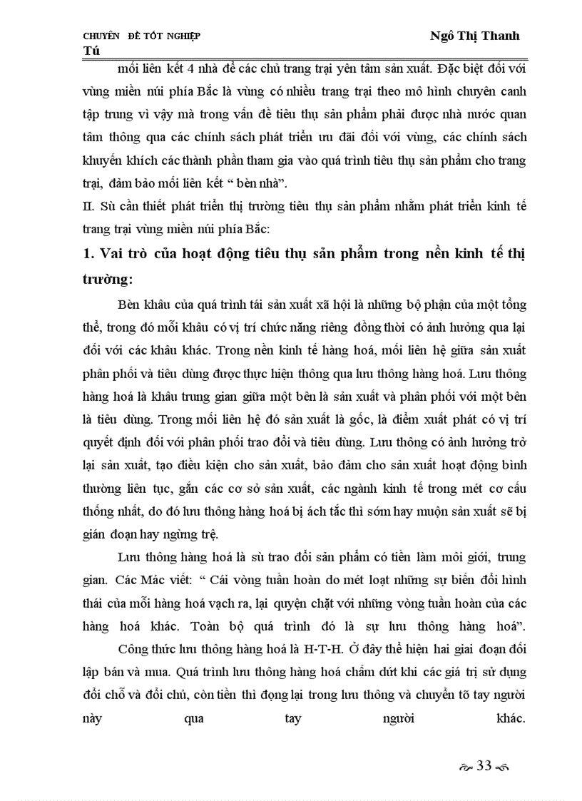 image for page Giải pháp phát triển thị trường tiêu thụ nhằm phát triển kinh tế trang trại ở vùng miền núi trung du Bắc Bộ giai đoạn 2005-2010.
