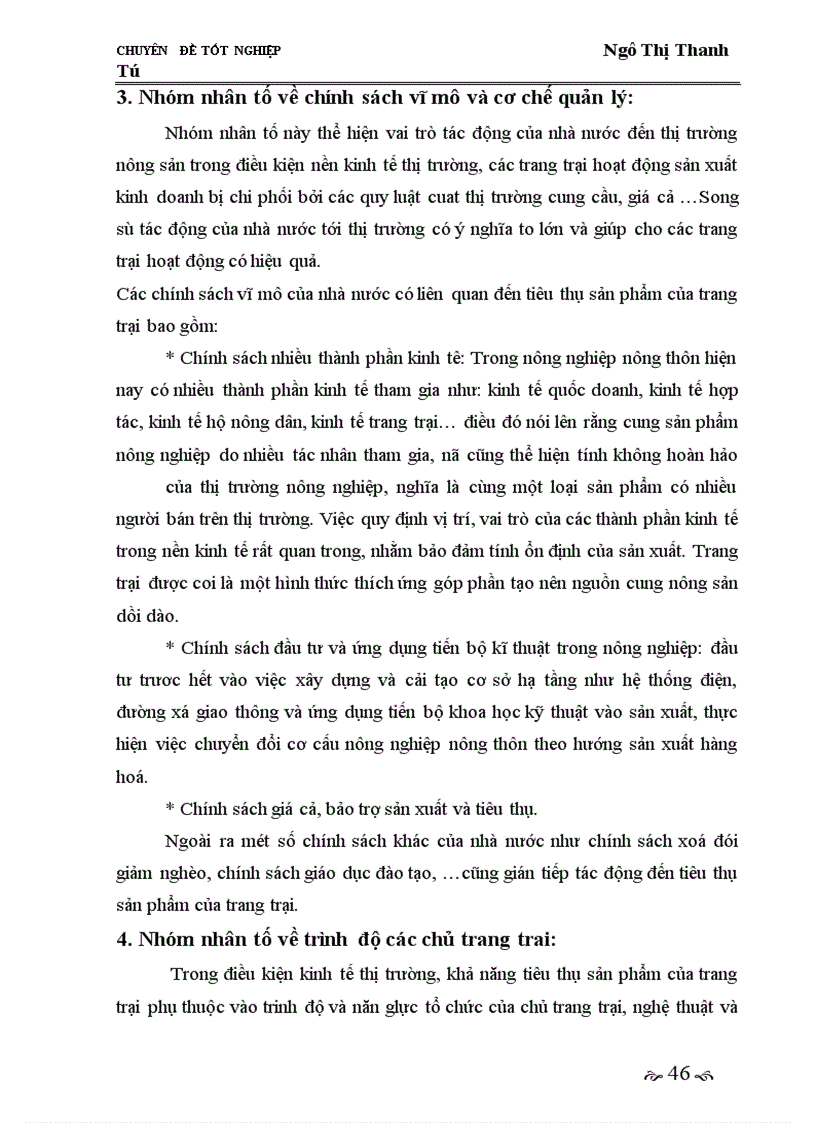 image for page Giải pháp phát triển thị trường tiêu thụ nhằm phát triển kinh tế trang trại ở vùng miền núi trung du Bắc Bộ giai đoạn 2005-2010.