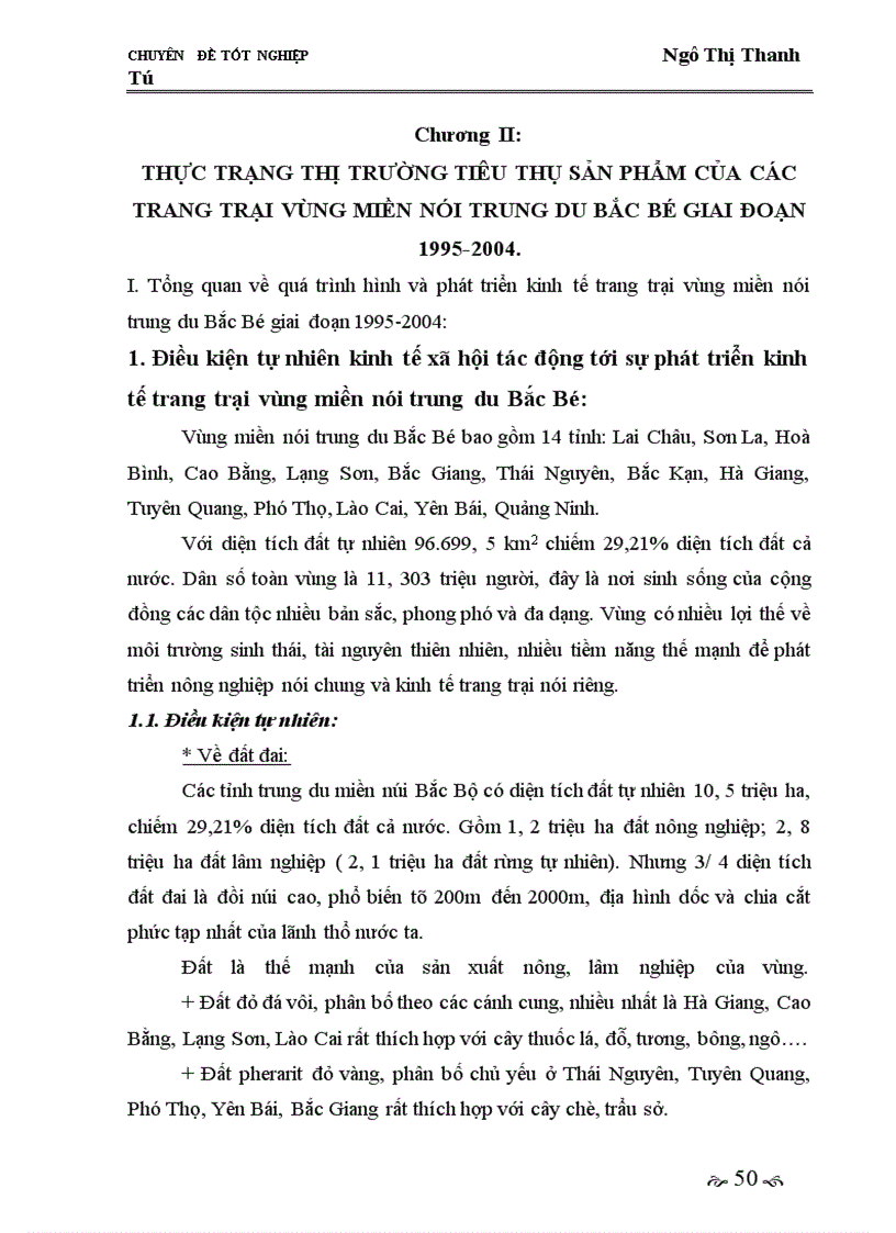 image for page Giải pháp phát triển thị trường tiêu thụ nhằm phát triển kinh tế trang trại ở vùng miền núi trung du Bắc Bộ giai đoạn 2005-2010.
