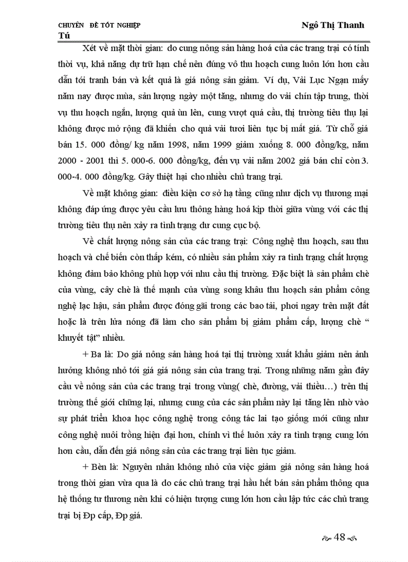 image for page Giải pháp phát triển thị trường tiêu thụ nhằm phát triển kinh tế trang trại ở vùng miền núi trung du Bắc Bộ giai đoạn 2005-2010.