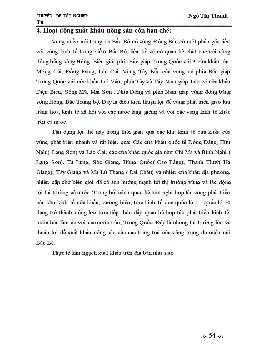 image for page Giải pháp phát triển thị trường tiêu thụ nhằm phát triển kinh tế trang trại ở vùng miền núi trung du Bắc Bộ giai đoạn 2005-2010.