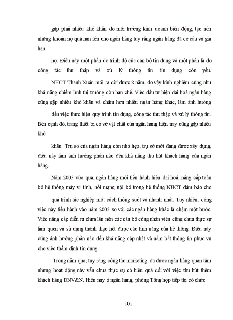 image for page Nâng cao chất lượng tín dụng đối với doanh nghiệp vừa và nhỏ tại Ngân hàng Công thương Thanh Xuân