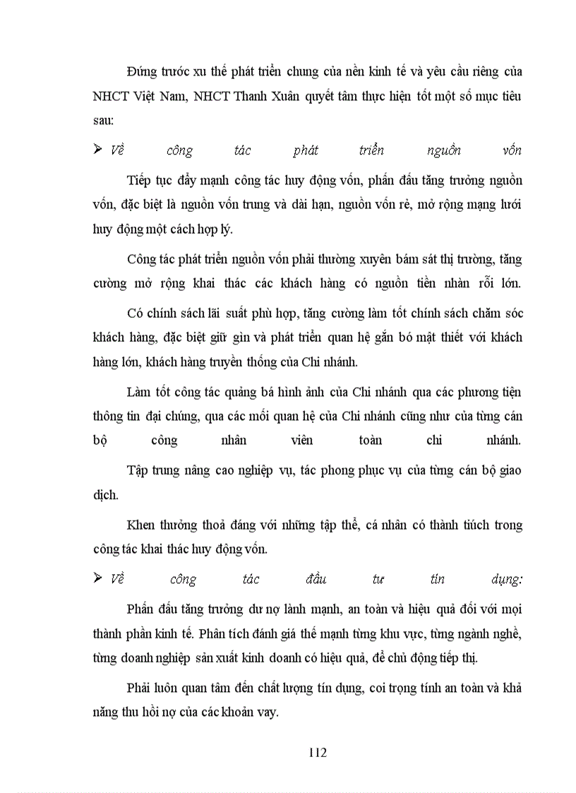 image for page Nâng cao chất lượng tín dụng đối với doanh nghiệp vừa và nhỏ tại Ngân hàng Công thương Thanh Xuân