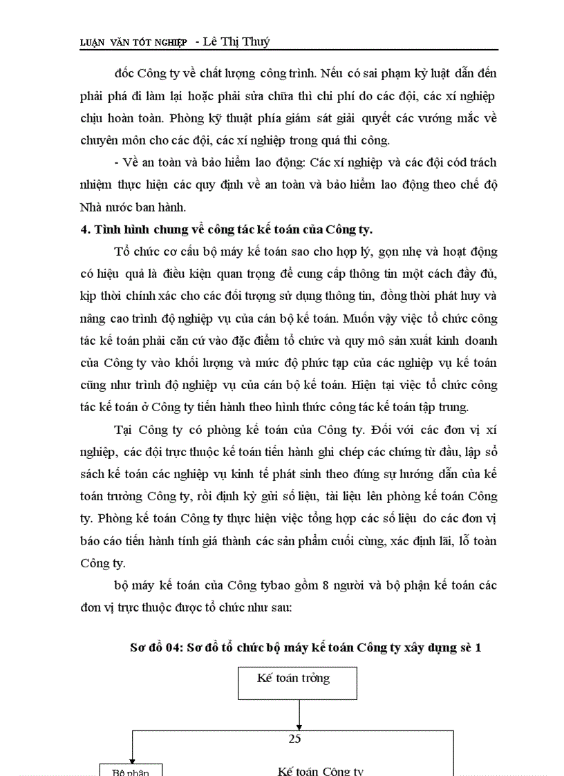 image for page Tình hình thực tế tổ chức kế toán nguyên vật liệu tại Công ty xây dựng I Thanh Hoá.