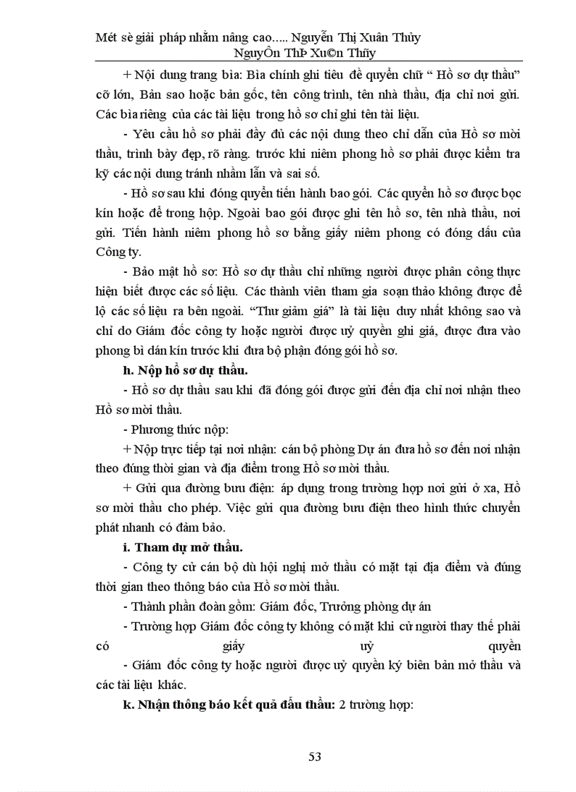 image for page Một số giải pháp nhằm nâng cao khả năng thắng thầu của công ty Công trình giao thông 208 -
