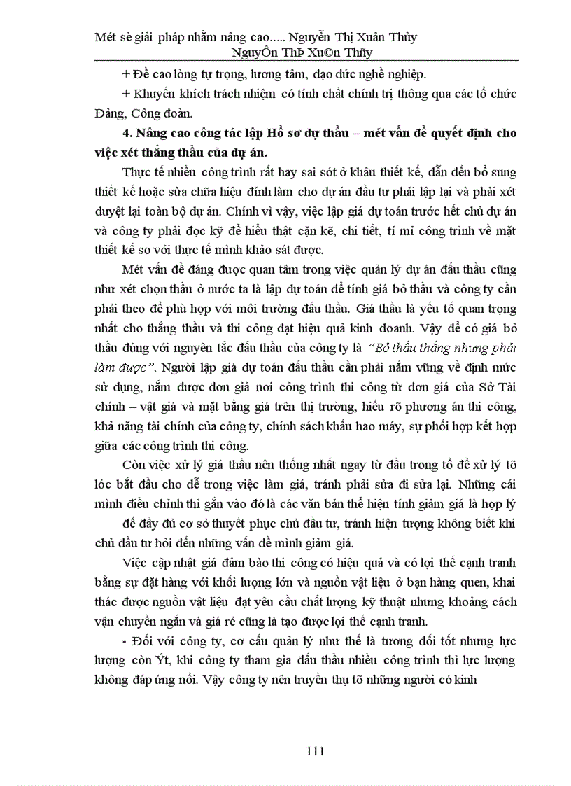 image for page Một số giải pháp nhằm nâng cao khả năng thắng thầu của công ty Công trình giao thông 208 -