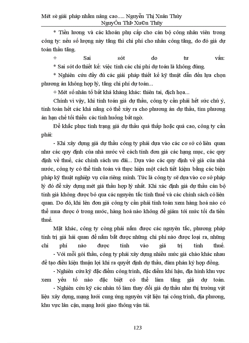 image for page Một số giải pháp nhằm nâng cao khả năng thắng thầu của công ty Công trình giao thông 208 -