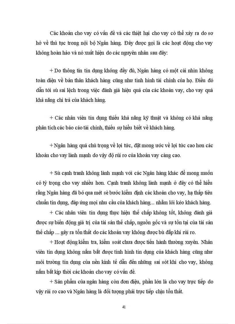 image for page Tín dụng và rủi ro tín dụng tại Ngân hàng Nông nghiệp và phát triển nông thôn Hà Nội.