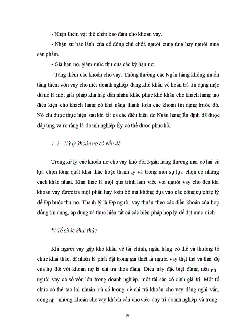 image for page Tín dụng và rủi ro tín dụng tại Ngân hàng Nông nghiệp và phát triển nông thôn Hà Nội.