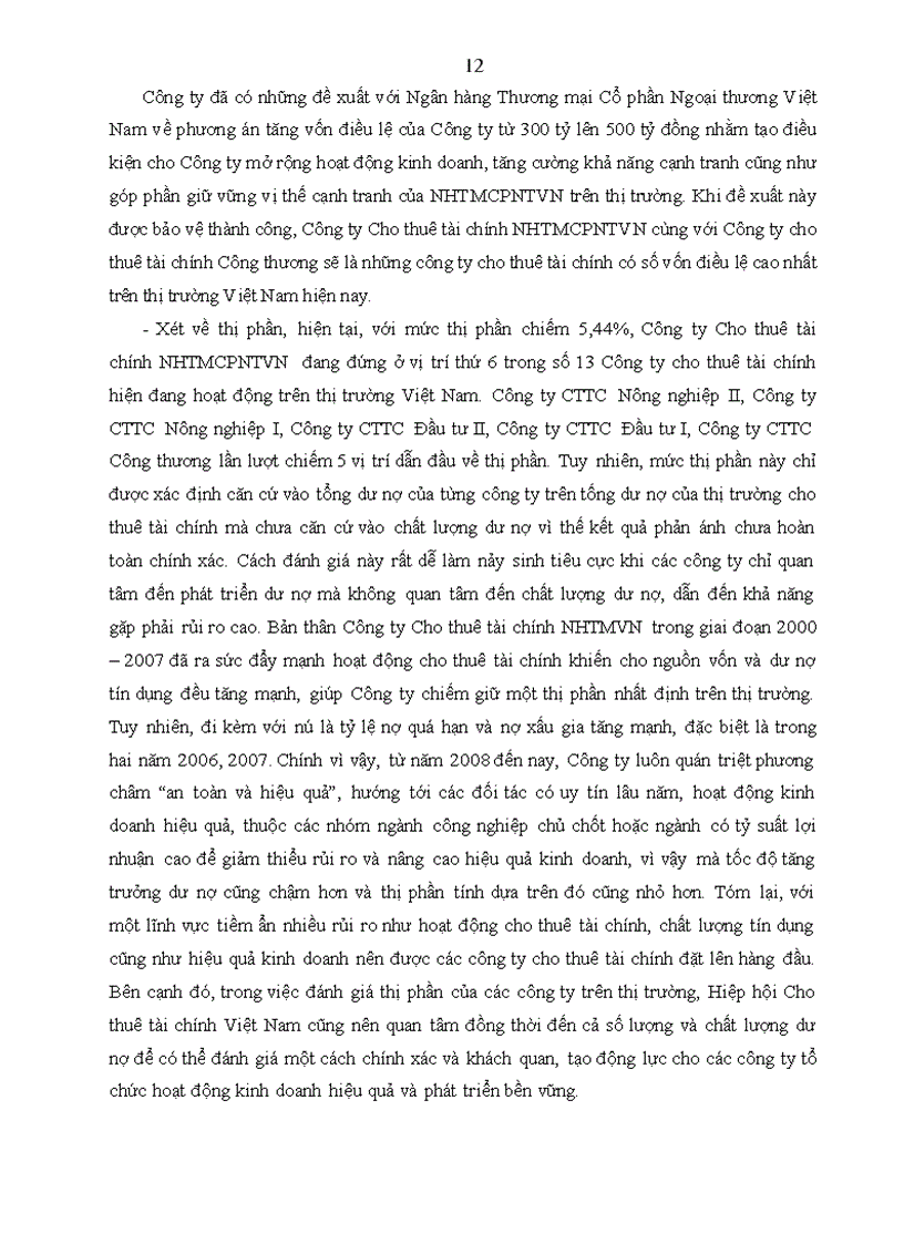 image for page Hoạt động quản trị rủi ro tín dụng tại Công ty Cho thuê tài chính Ngân hàng thương mại cổ phần ngoại thương Việt Nam
