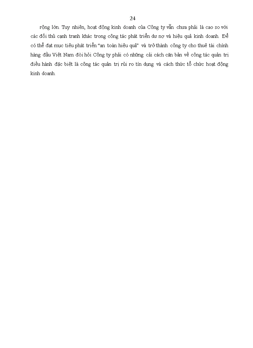 image for page Hoạt động quản trị rủi ro tín dụng tại Công ty Cho thuê tài chính Ngân hàng thương mại cổ phần ngoại thương Việt Nam