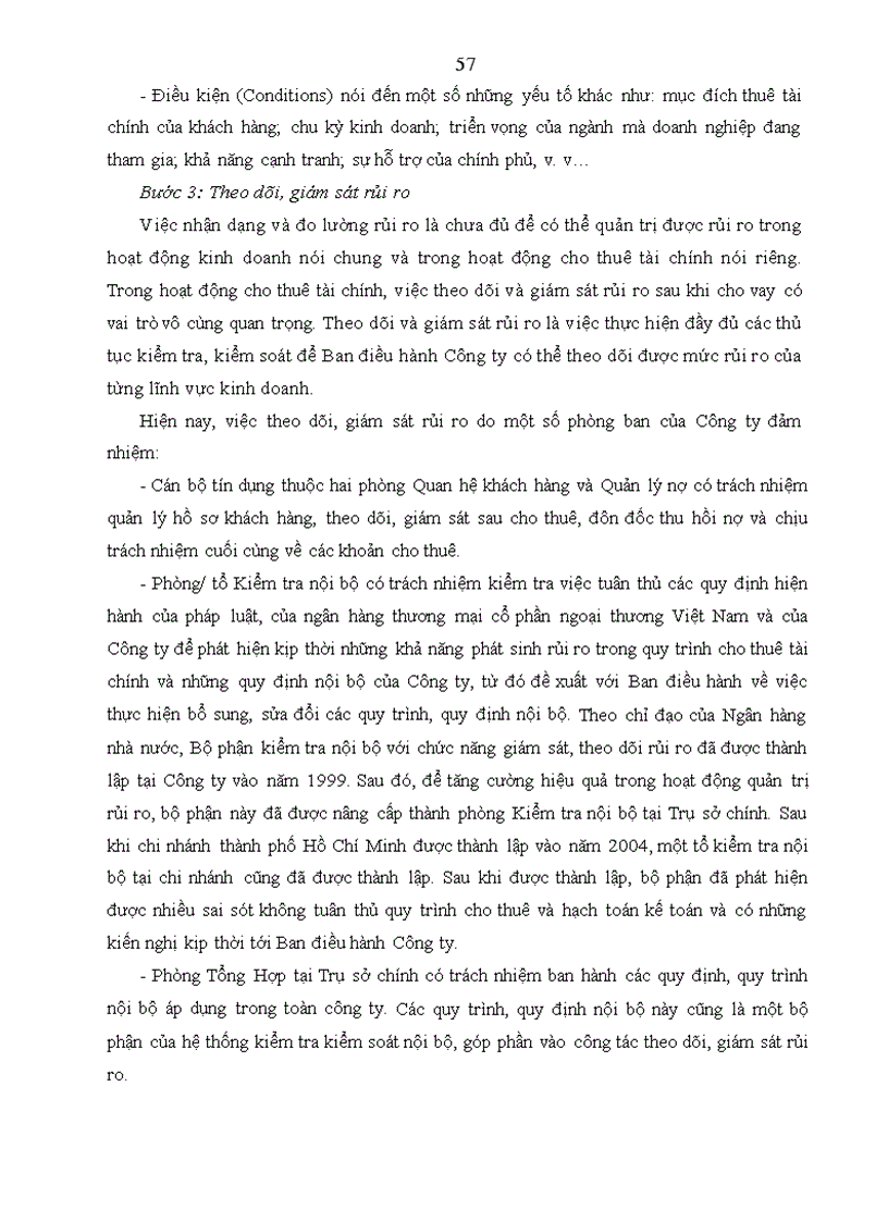 image for page Hoạt động quản trị rủi ro tín dụng tại Công ty Cho thuê tài chính Ngân hàng thương mại cổ phần ngoại thương Việt Nam