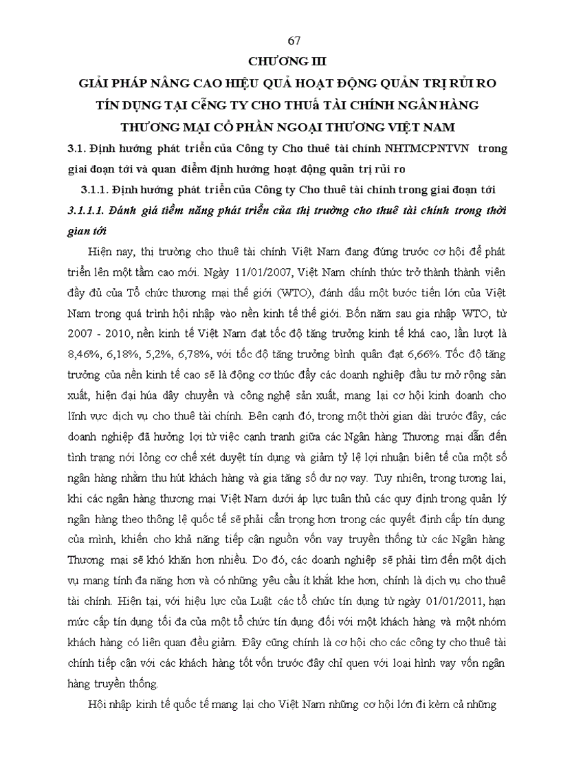 image for page Hoạt động quản trị rủi ro tín dụng tại Công ty Cho thuê tài chính Ngân hàng thương mại cổ phần ngoại thương Việt Nam