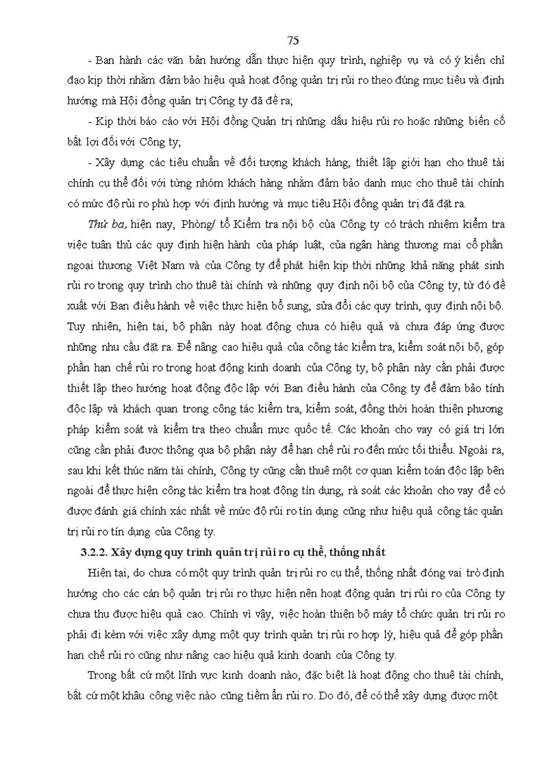 image for page Hoạt động quản trị rủi ro tín dụng tại Công ty Cho thuê tài chính Ngân hàng thương mại cổ phần ngoại thương Việt Nam