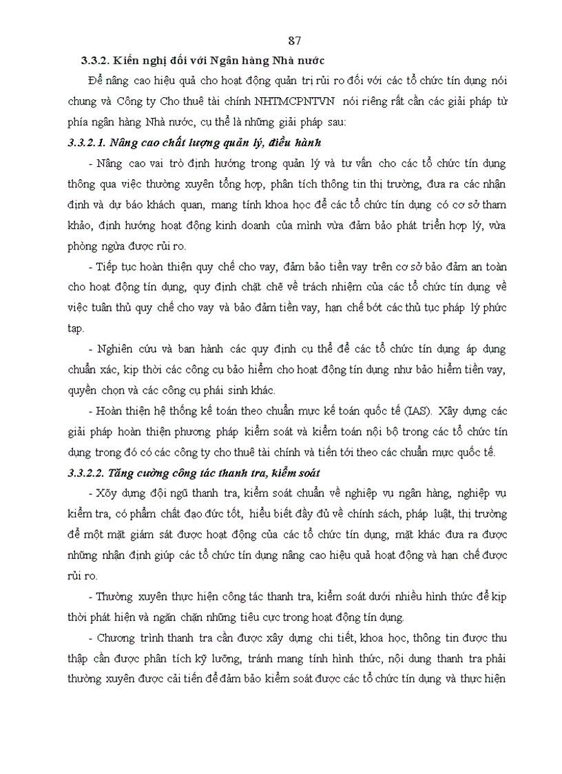 image for page Hoạt động quản trị rủi ro tín dụng tại Công ty Cho thuê tài chính Ngân hàng thương mại cổ phần ngoại thương Việt Nam