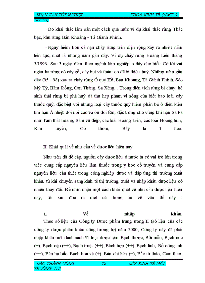 image for page Đánh giá hoạt động du lịch sinh thái có ảnh hưởng đến hệ thống khu bảo tồn thiên nhiên Hoàng Liên. Lào Cai