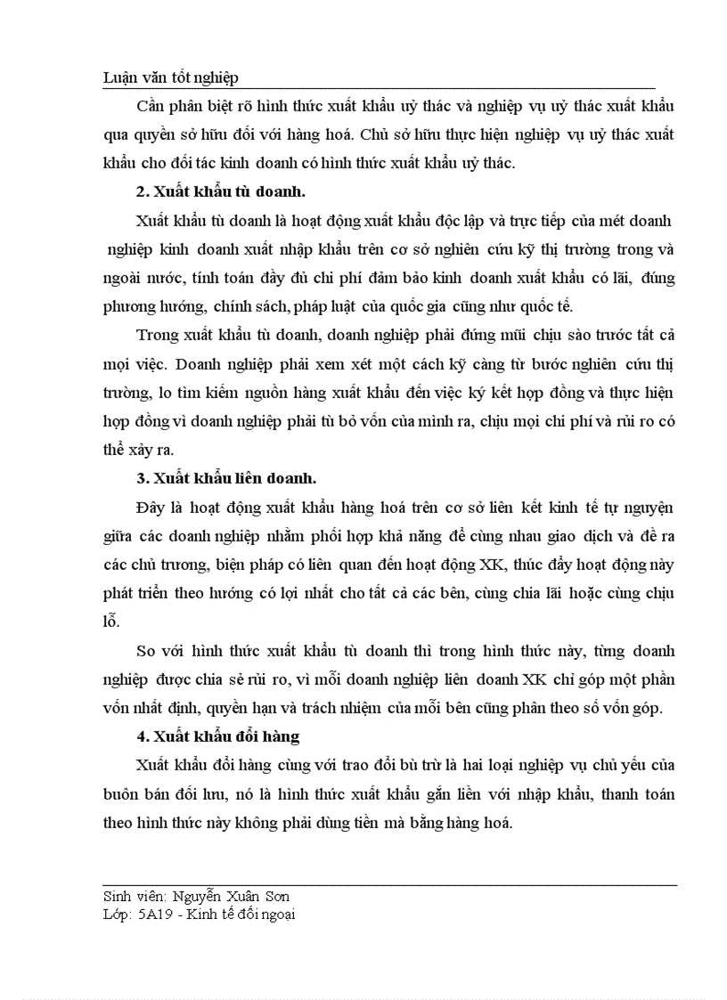 image for page Thực trạng và giải pháp thúc đẩy xuất khẩu của Công ty dệt Minh Khai