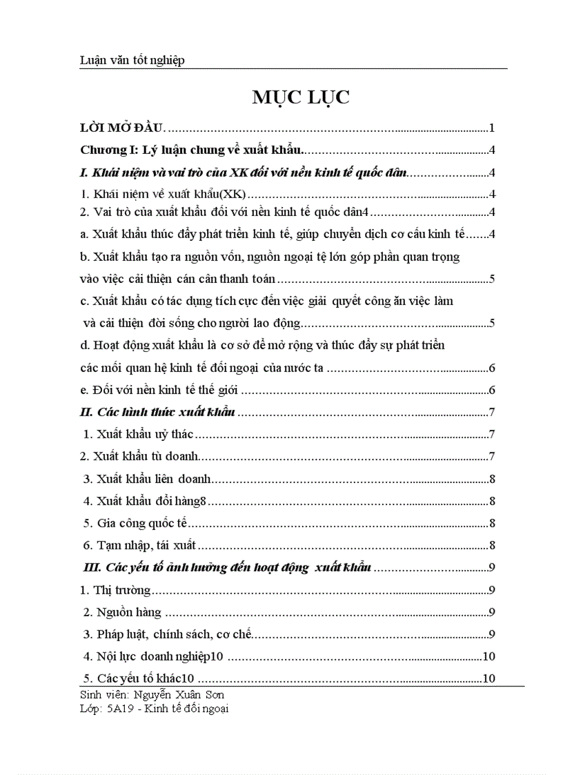 image for page Thực trạng và giải pháp thúc đẩy xuất khẩu của Công ty dệt Minh Khai