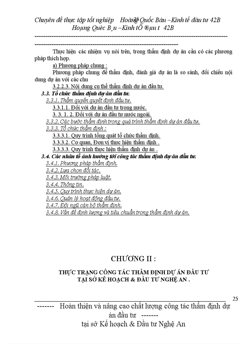image for page Công tác thẩm định dự án đầu tư.