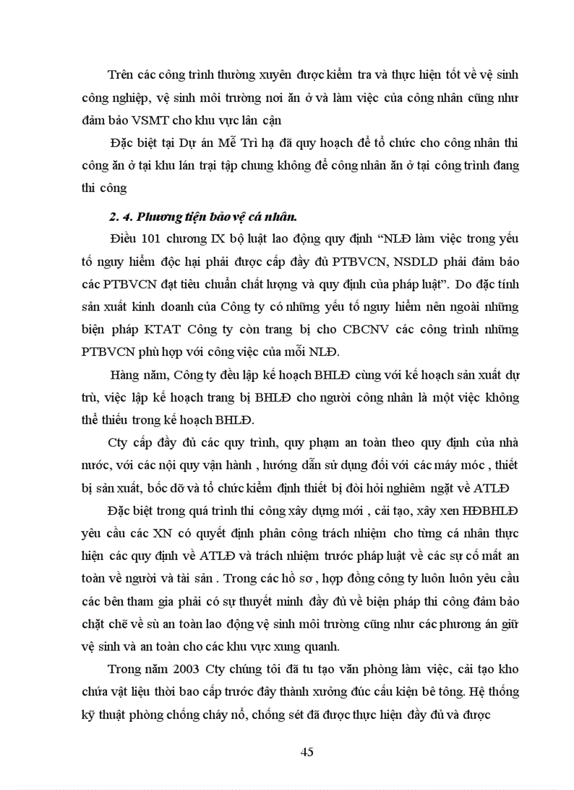 image for page Công tác bảo hộ lao động