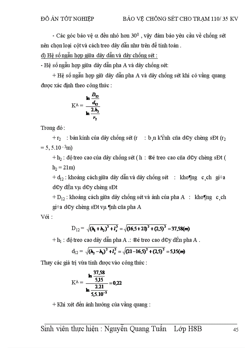 image for page Bảo vệ chống sét cho trạm / kv