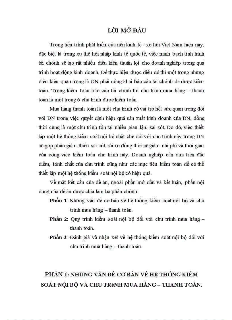 image for page Tìm hiểu về hệ thống kiểm soát nội bộ đối với chu trình mua hàng – thanh toán